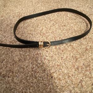 🌟Free with Purchase Black and Gold Waist Belt
